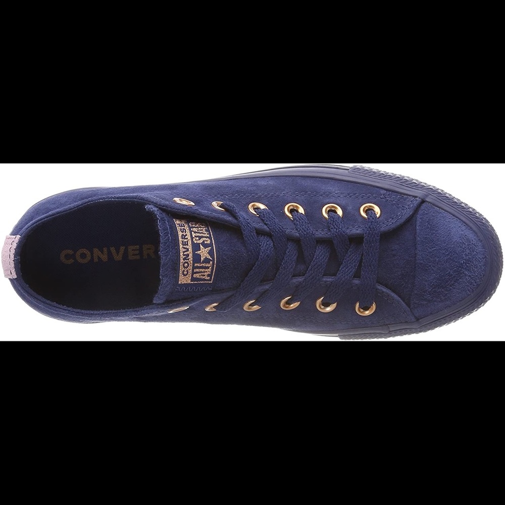 Converse Chucks All Star OX Leather Mono Blue navy multiple sizes